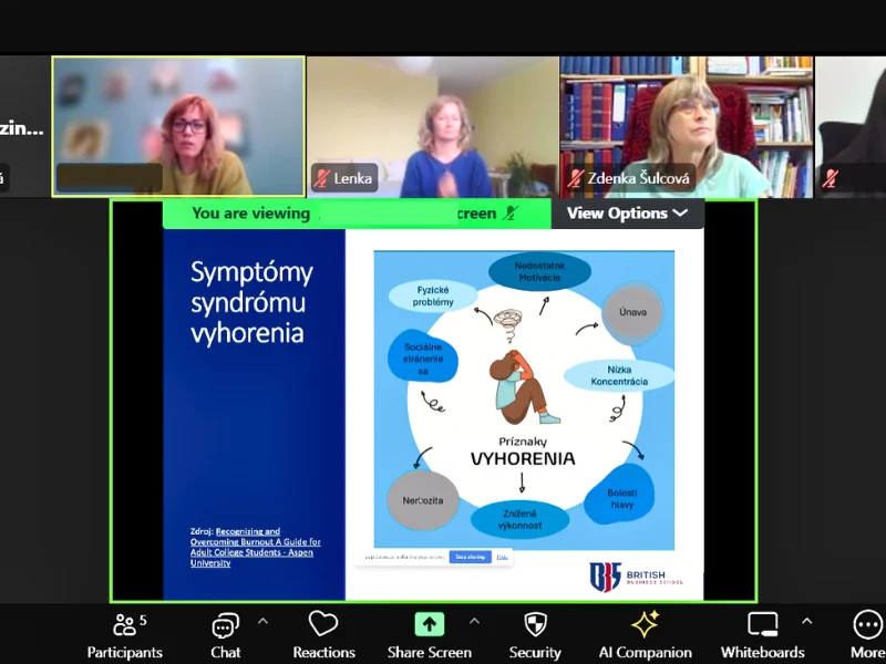 Britschool online obhajoby podzim 25 1 | Závěr listopadu patřil online obhajobám